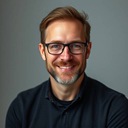 Billede af Mikkel Jensen, medstifter af Stjerneklart Studio.