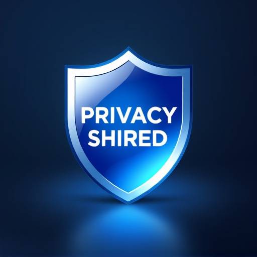 Privacy Shield logo for overholdelse af databeskyttelsesstandarder.